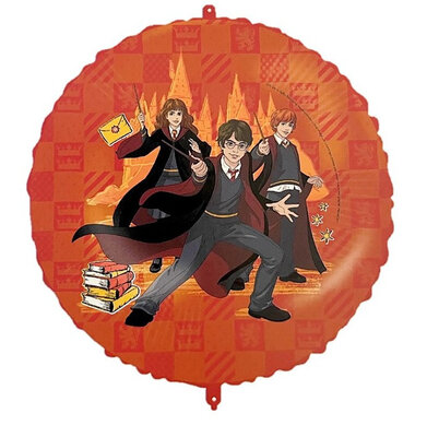 Harry Potter folie ballon met ballongewicht en ballonlint