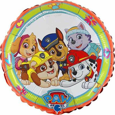 Paw Patrol folie ballon group 45cm