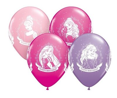 Disney Princess Happy Birthday ballonnen