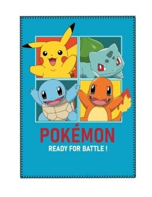 Pokemon fleece deken 100x140cm