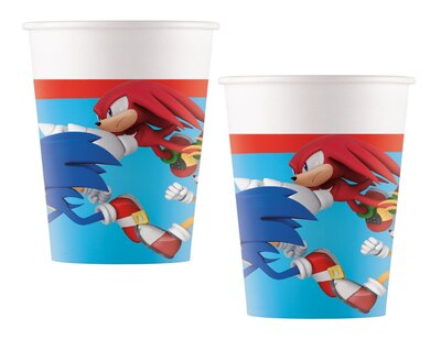 Sonic the Hedgehog party bekers