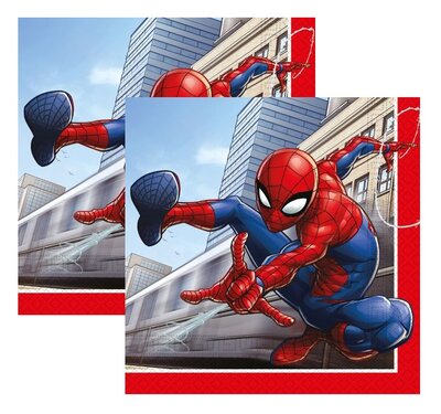 Spiderman servetten Crime Fighter