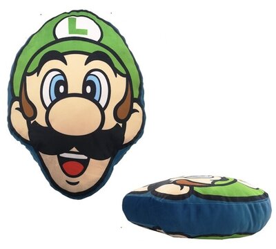 Super Mario Luigi sierkussen gevormd