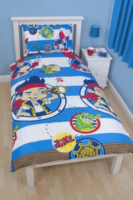 Disney Jake en de nooitgedachtland piraten dekbedovertrek II