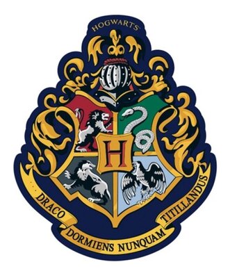 Harry Potter sierkussen velours gevuld 26x34cm