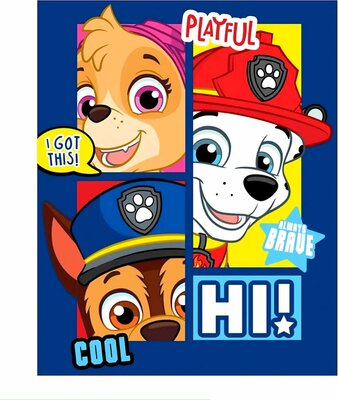 Paw Patrol fleece deken Hi 100x140cm