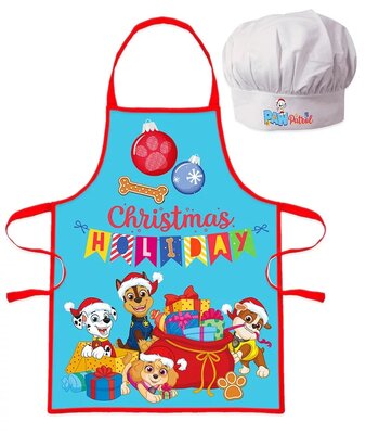 Paw Patrol kook- keukenset - schort met koksmuts kerst