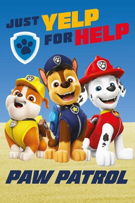 Paw Patrol fleece deken Yelp 100x140cm