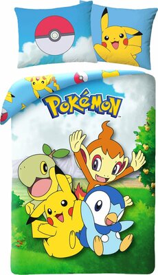 Pokemon dekbedovertrek Little Ones 140x200cm - 100% katoen