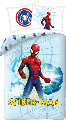 Spiderman dekbedovertrek 140x200cm - 100% katoen