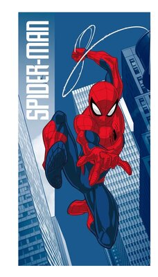 Spiderman badlaken of strandlaken Jump - 100% katoen