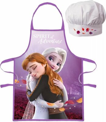Disney Frozen kook- keukenset - schort met koksmuts Spirit