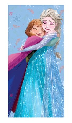 Disney Frozen badlaken of strandlaken Hug - 100% katoen