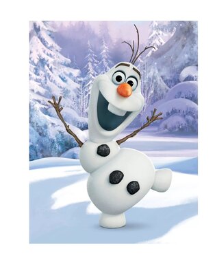 Disney Frozen fleece deken - Olaf 130x170cm