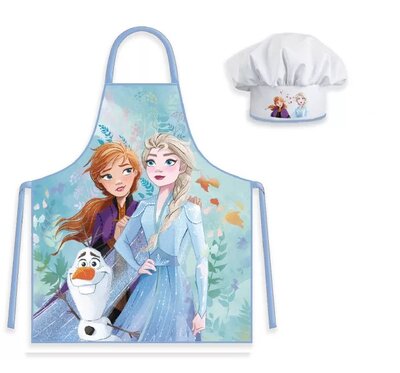 Disney Frozen kook- keukenset - schort met koksmuts Draw