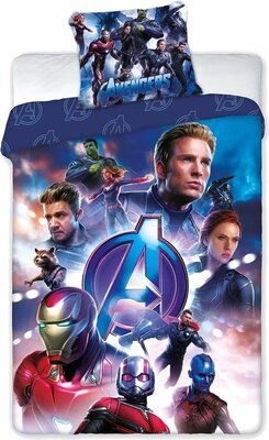 The Avengers dekbedovertrek Big A 140x200cm - 100% katoen