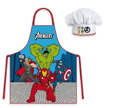 The Avengers kook- keukenset - schort met koksmuts Heroes