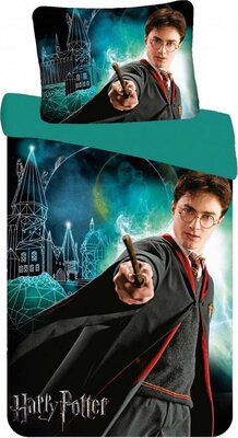 Harry Potter dekbedovertrek 100% katoen Wizard