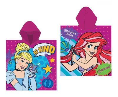 Disney Princess poncho 55x110cm