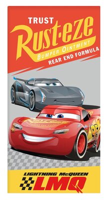 Disney Cars badlaken of strandlaken Trust - 70x140cm katoen