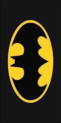 Batman badlaken of strandlaken - 70x140cm katoen