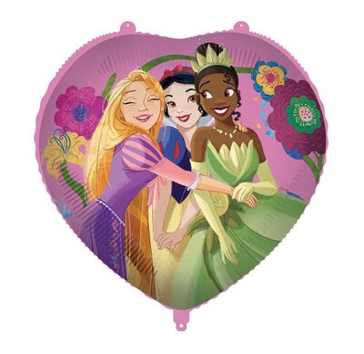 Disney Princess folie ballon hart Magic inclusief ballongewicht en lint