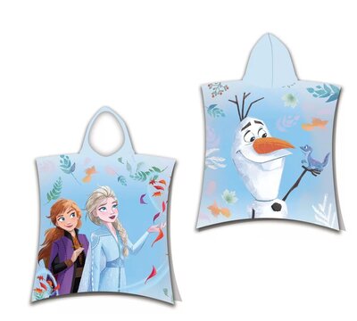 Disney Frozen poncho 50x115cm groot