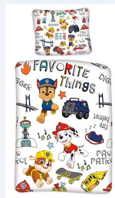 Paw Patrol dekbedovertrek 135x200cm 100% katoen Things