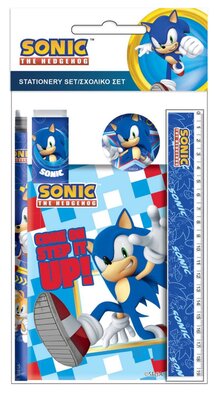 Sonic the Hedgehog schoolset 5-delig