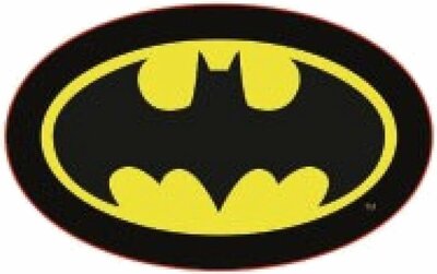 Batman sierkussen Logo - 24x38cm