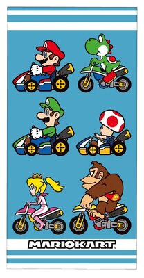 Super Mario badlaken - strandlaken kart