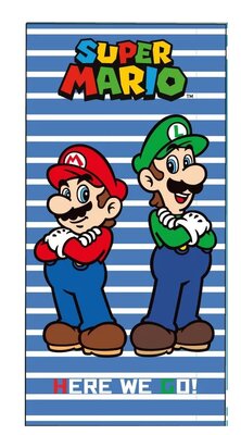 Super Mario badlaken - strandlaken Stripe