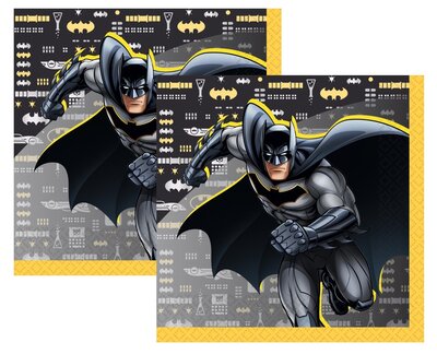 Batman servetten - 16 stuks