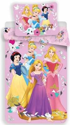 Disney Princess dekbedovertrek 140x200cm