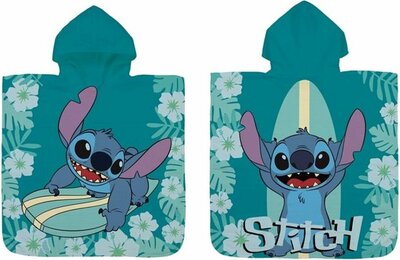 Lilo & Stitch poncho - 50x120cm katoen