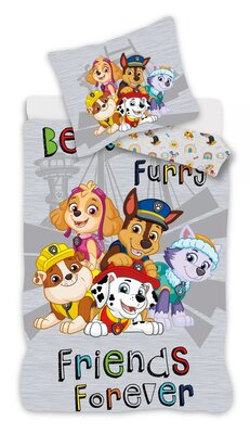 Paw Patrol dekbedovertrek 140x200cm Friends Forever