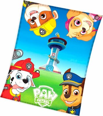 Paw Patrol fleecedeken Hello - 100x140cm