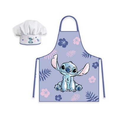 Lilo & Stitch keuken kookset - schort met koksmuts