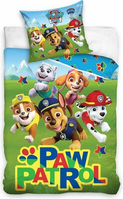 Paw Patrol dekbedovertrek Airport 140x200cm - 100% katoen
