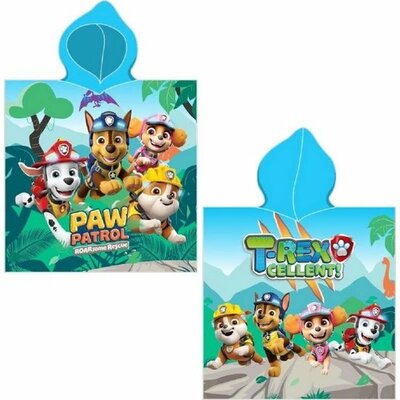 Paw Patrol poncho T-rex 50x100cm