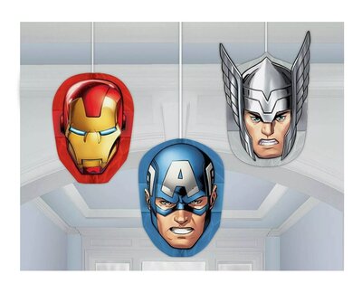 The Avengers honeycomb 3 delig set