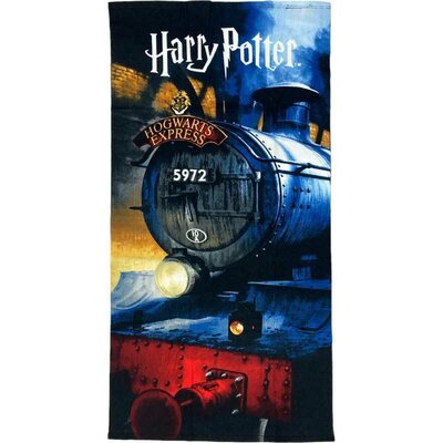 Harry Potter badlaken of strandlaken Hogwarts Express 140x70cm