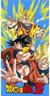 Dragon Ball Z strandlaken 70x140cm Team