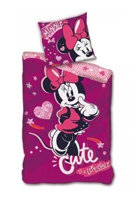 Minnie Mouse dekbedovertrek Cute 140x200cm