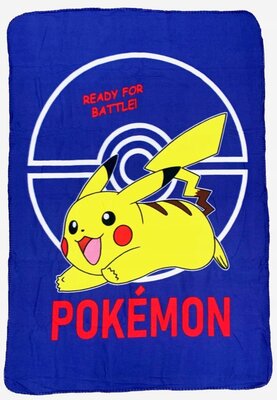 Pokemon fleece deken 100x140cm Battle