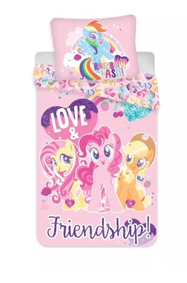 My Little Pony dekbedovertrek 140x200cm katoen