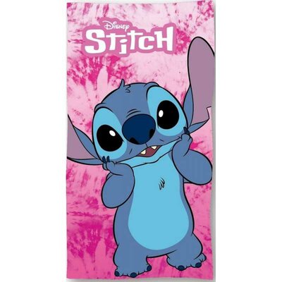 Lilo & Stitch strandlaken 70x140cm roze