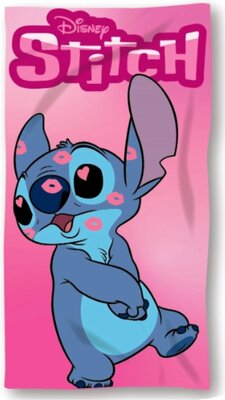 Lilo & Stitch strandlaken 70x140cm Kiss