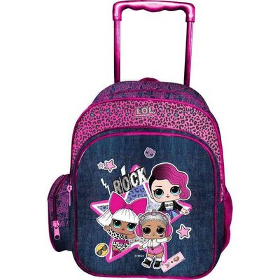 L.O.L. Surprise rugzak trolley 31x24x15cm.