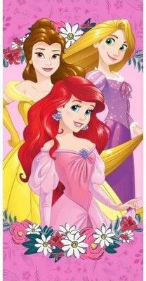 Disney Princess strandlaken - 70x140cm 100% katoen
